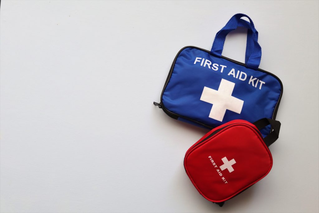 holiday first aid kit